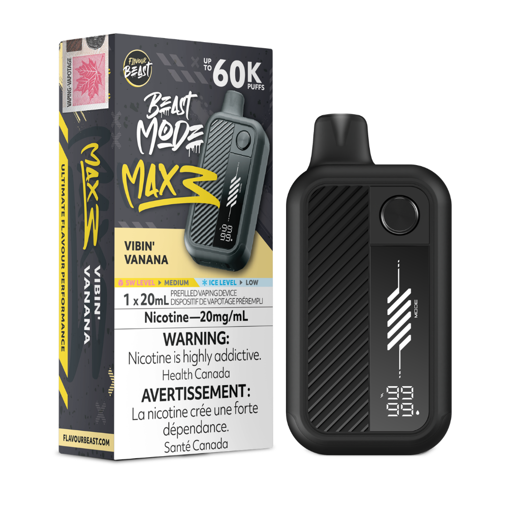 Flavour Beast Mode Max 3 Disposable Vape - 60k Puffs - 20mg - 20ml