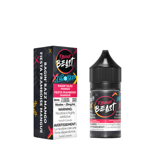 Flavour Beast Salts Iced Ragin Razz Mango 30mL 20mg