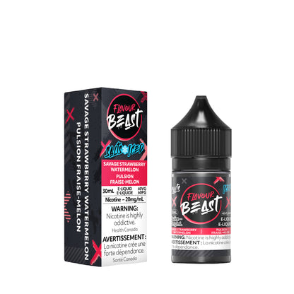 Flavour Beast Salts Iced Savage Strawberry Watermelon 30mL 20mg