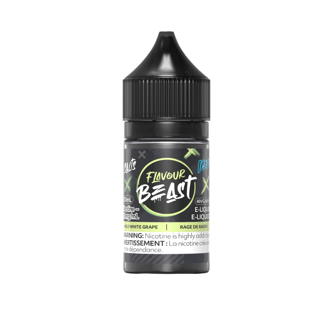 Flavour Beast Salts Iced Wild White Grape 30mL 20mg