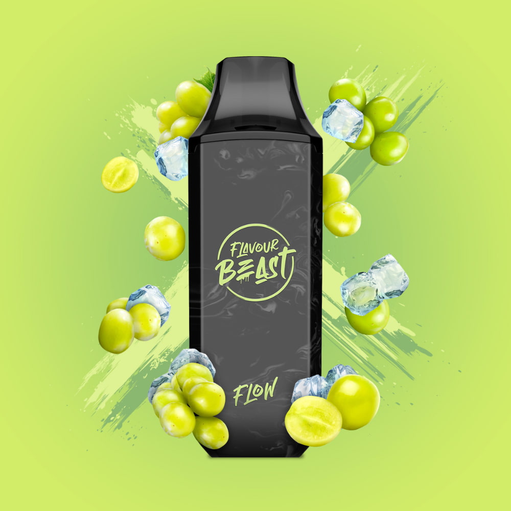 Flavour Beast Flow Wild White Grape Iced 5000 Puffs 20mg