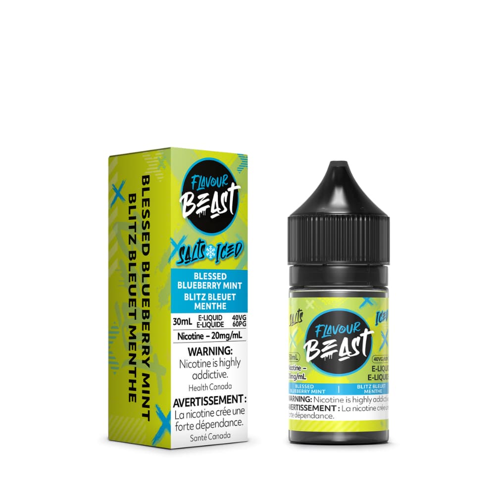 Flavour Beast Iced Salts Blessed Blueberry Mint Iced 30mL 20mg