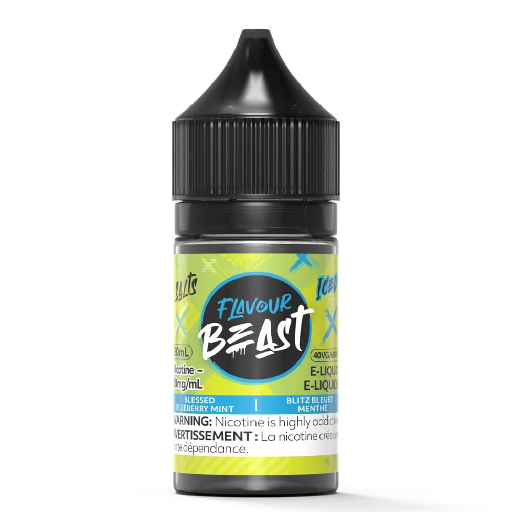 Flavour Beast Iced Salts Blessed Blueberry Mint Iced 30mL 20mg