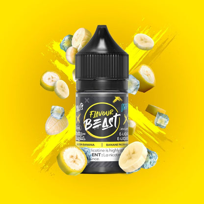 Flavour Beast Salts Iced Bussin Banana 30mL 20mg