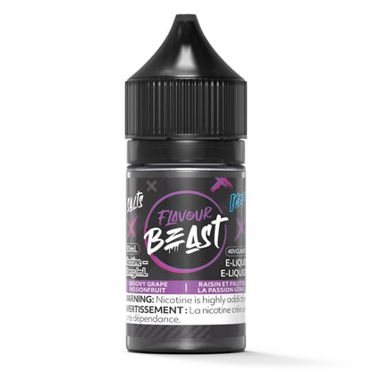 Flavour Beast Iced Salts Groovy Grape Passionfruit 30mL 20mg