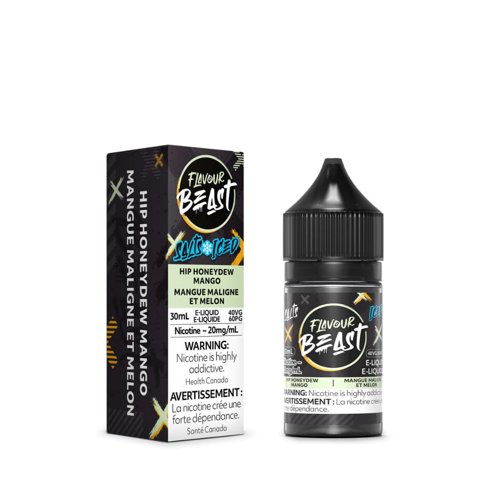 Flavour Beast Salts Iced Hip Honeydew Mango Iced 30mL 20mg