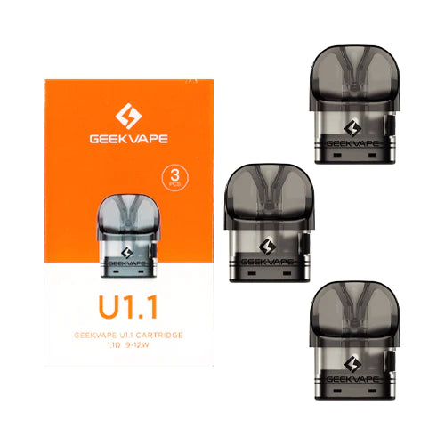 Geekvape U Replacement Pods 1.1 ohm (3 Pack)