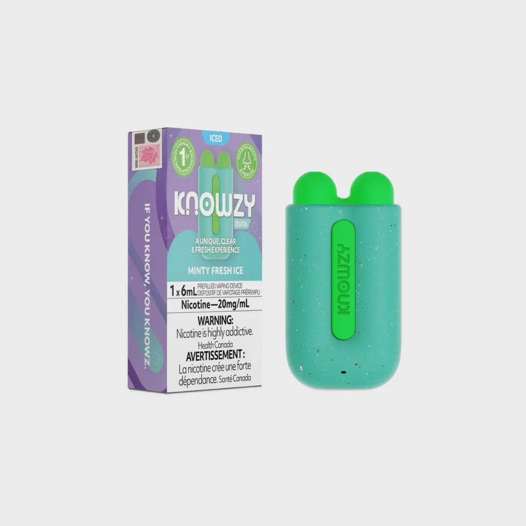 Knowzy Duo6 Minty Fresh Ice