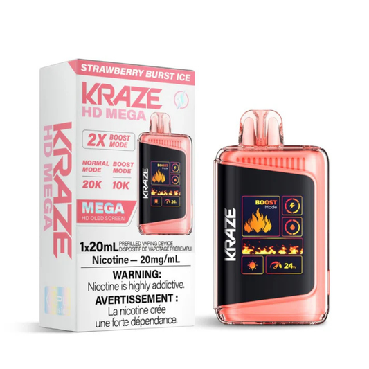 Kraze HD Mega- Strawberry Burst Ice