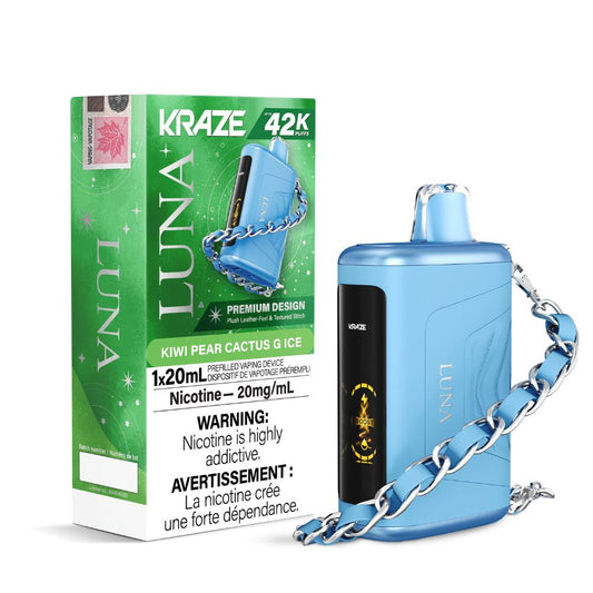 Kraze Luna 42K Puffs – Kiwi Pear Cactus G Ice