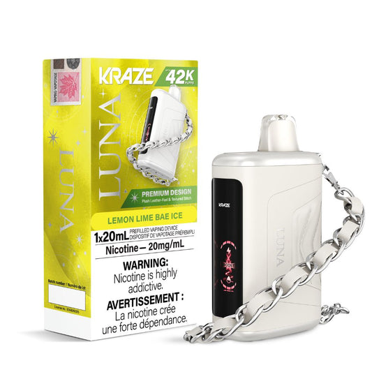 Kraze Luna 42K Puffs – Lemon Lime Bae Ice