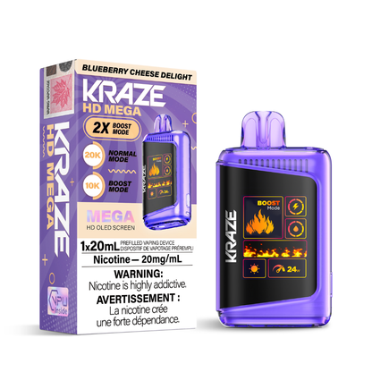 Kraze HD Mega- Blueberry cheese delight