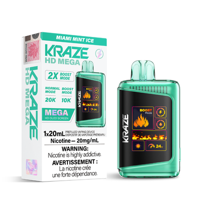 Kraze HD Mega- Miami mint