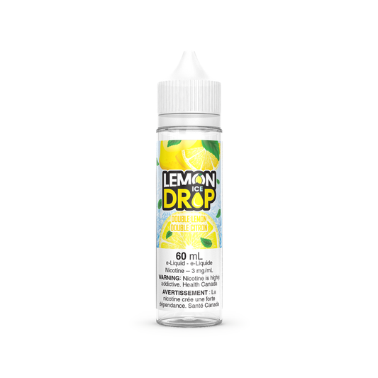 Lemon Drop Ice Freebase Vape Juice – Double Lemon (60mL)
