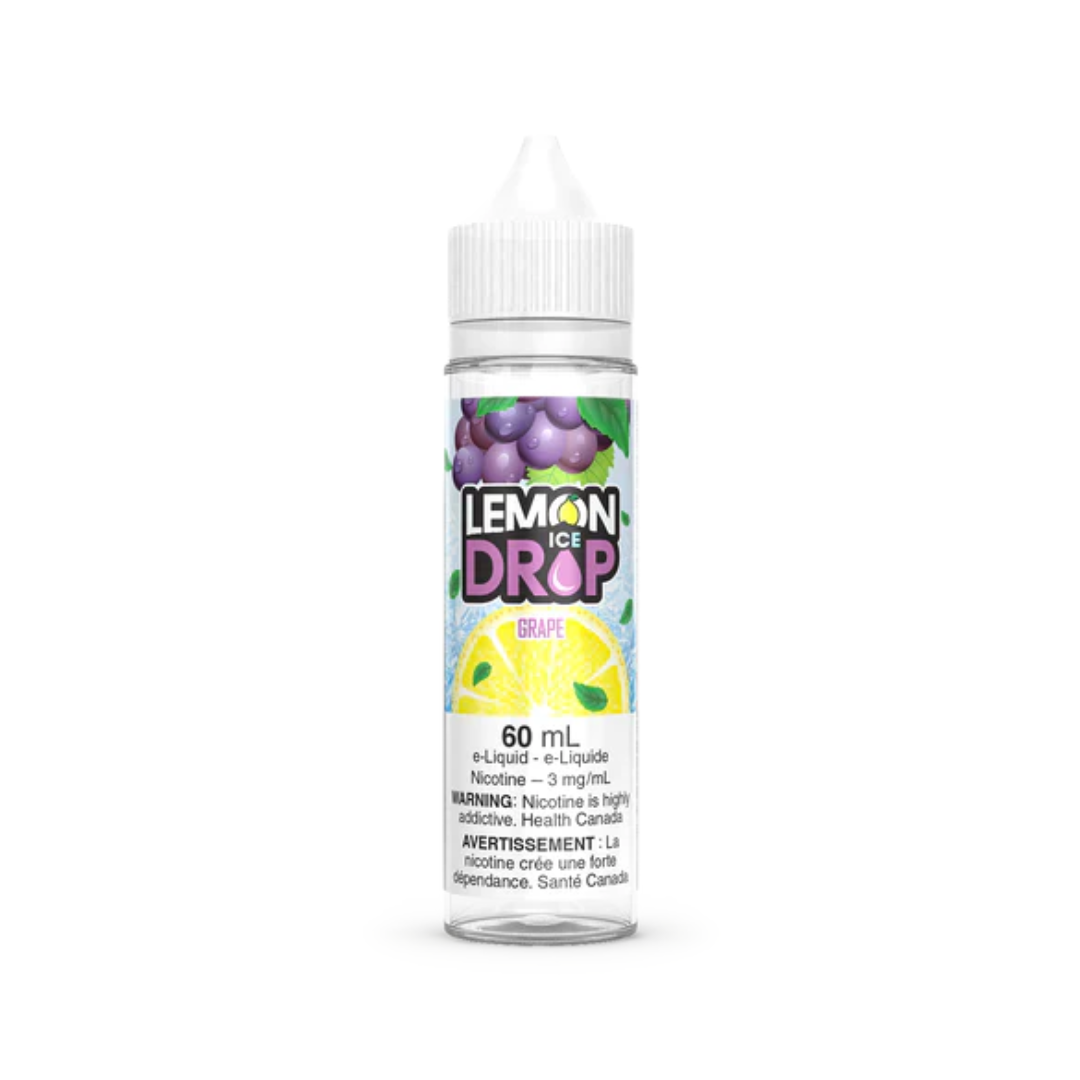 Lemon Drop Ice Grape E-Liquid 60mL 3 mg