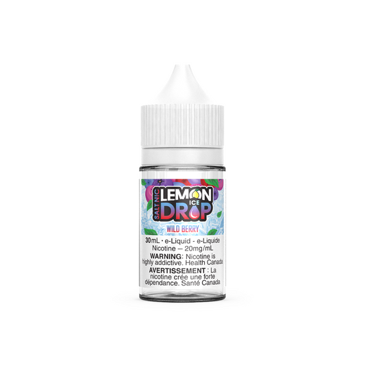 Lemon Drop ICE Salt Nic Vape Juice - Wild Berry (30ml)
