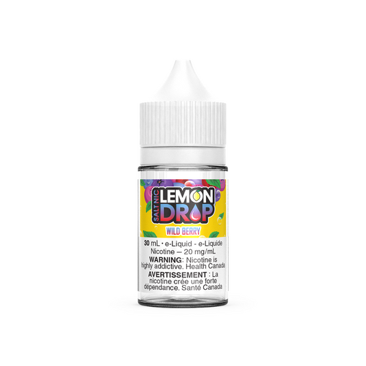 Lemon Drop Salt Nic Vape Juice - Wild Berry (30ml)