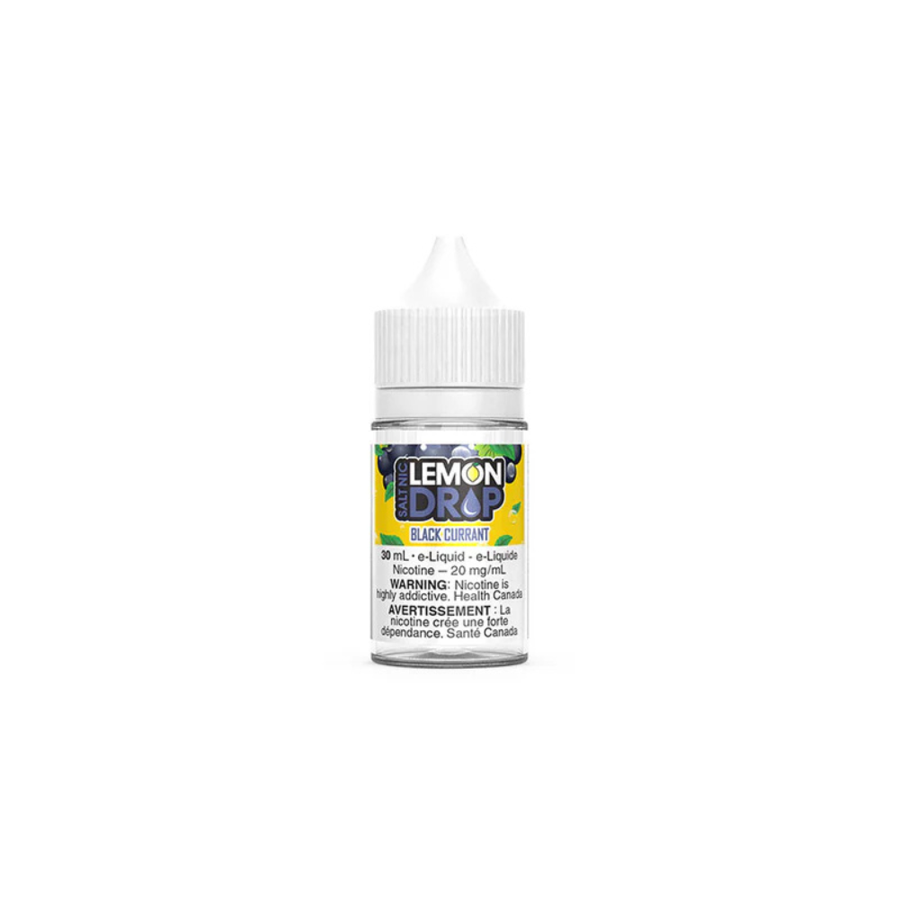 Lemon Drop Salt Nic Vape Juice - Black Currant (30ml)