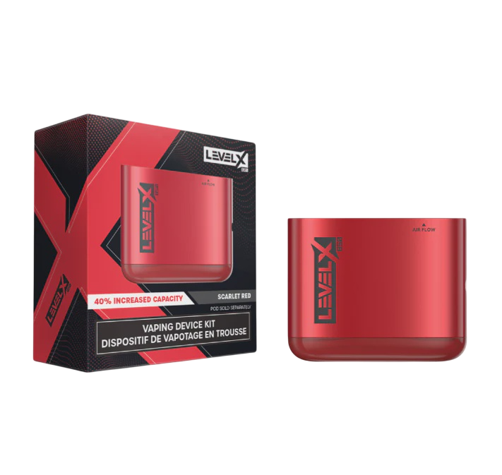 Level X 850 mAh Boosted Battery Scarlet Red