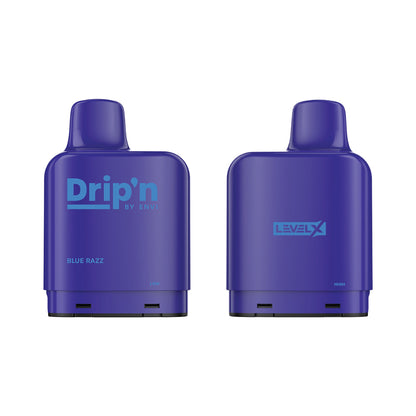 Drip'n Level X Prefilled Pod 14mL Blue Razz 7000 Puffs 20mg