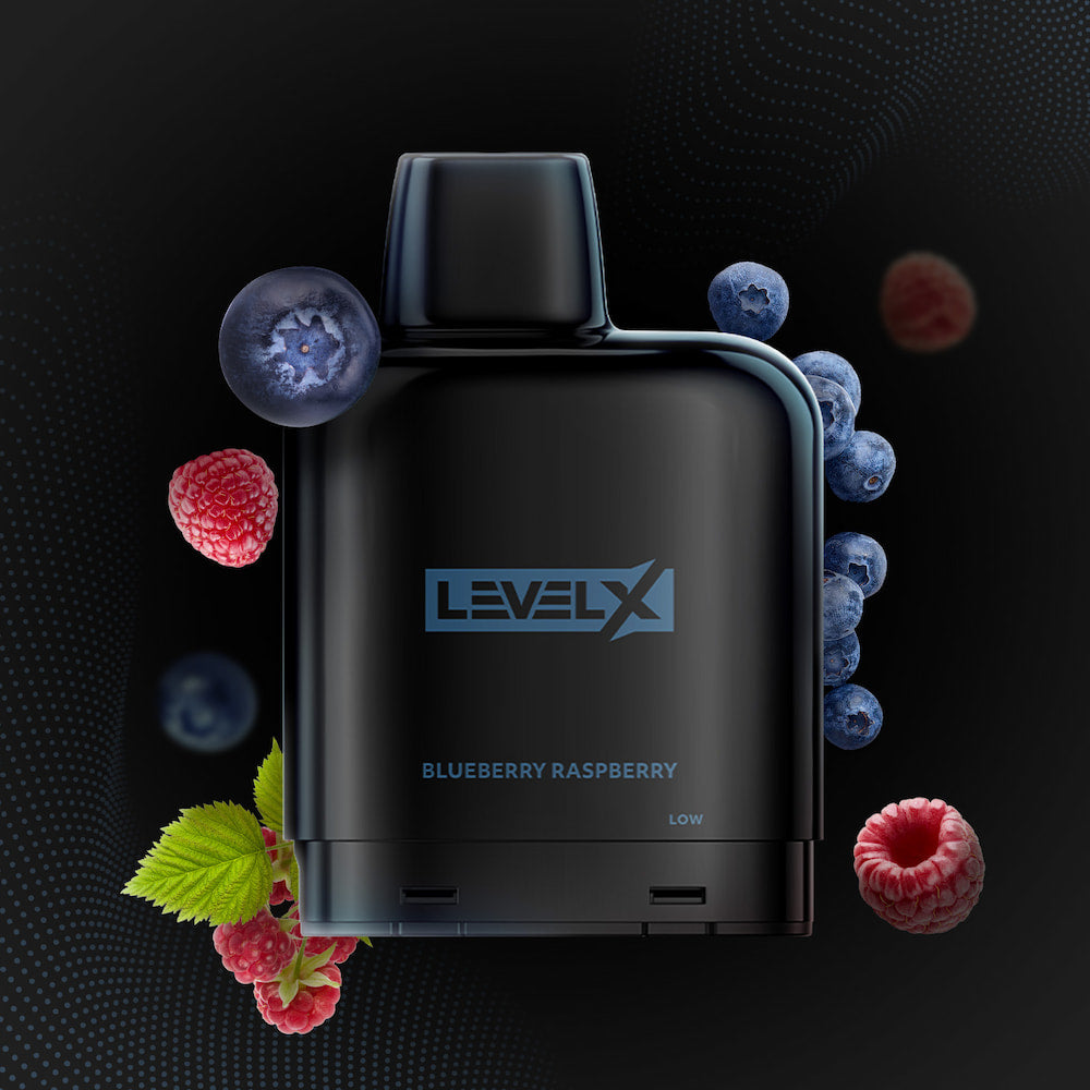 Flavour Beast Level X Essential Series 14mL Blueberry Raspberry 7000 Puffs 20mg