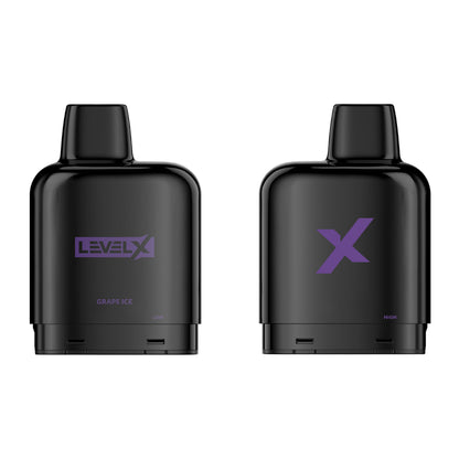 Flavour Beast Level X Essential Series 14mL Grape Ice 7000 Puffs 20mg