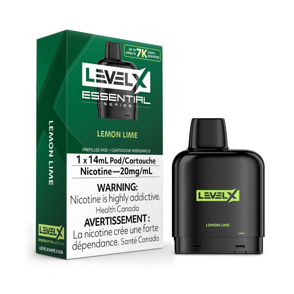 Flavour Beast Level X Essential Series 14mL Lemon Lime 7000 Puffs 20mg