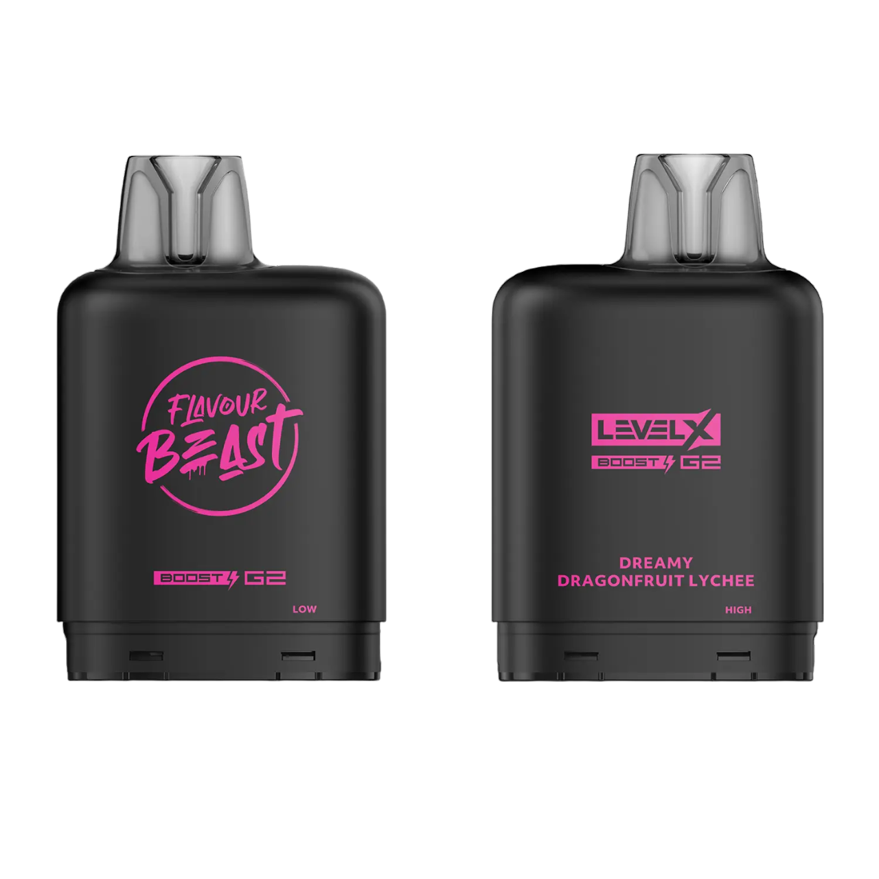 Level X Flavour Beast Boost G2 Iced Pod 20mL Dreamy Dragonfruit Lychee 25000 Puffs 20mg