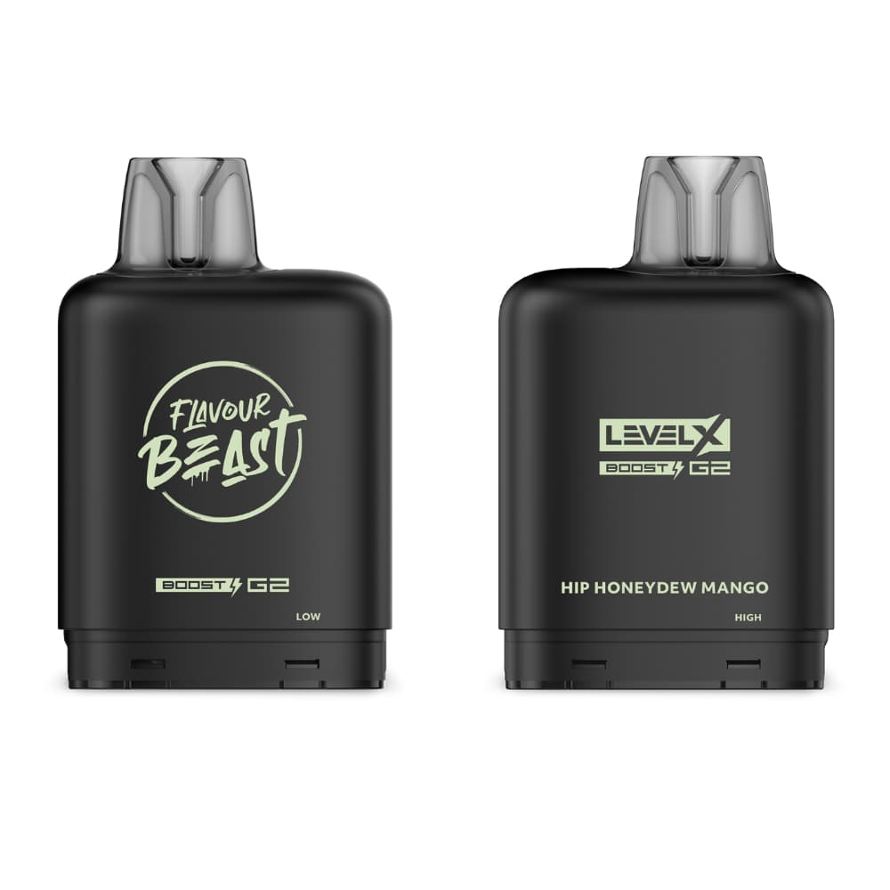 Level X G2 Boost Flavour Beast 20mL Hip Honeydew Mango 25000 Puffs 20mg