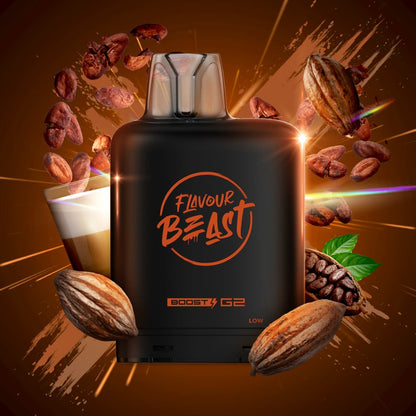 Level X G2 Boost Flavour Beast 20mL Loco Cocoa Latte 25000 Puffs 20mg