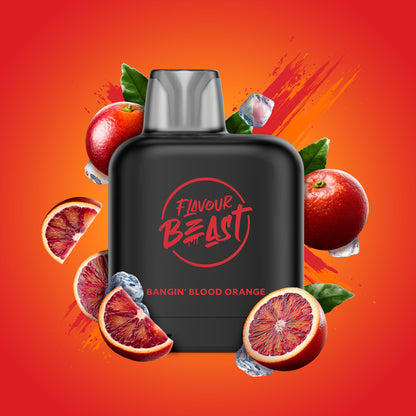 Flavour Beast Level X Iced Pod 14mL Bangin' Blood Orange 7000 Puffs 20mg