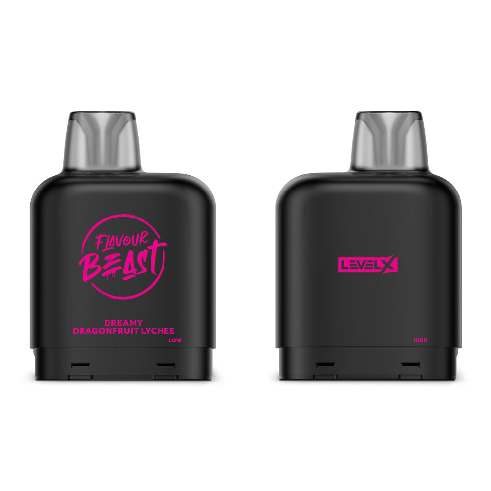 Flavour Beast Level X Iced Pod 14mL Dreamy Dragonfruit Lychee 7000 Puffs 20mg