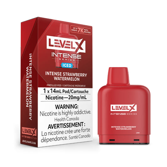 Flavour Beast Level X Intense Series 14mL Intense Strawberry Watermelon 7000 Puffs 20mg