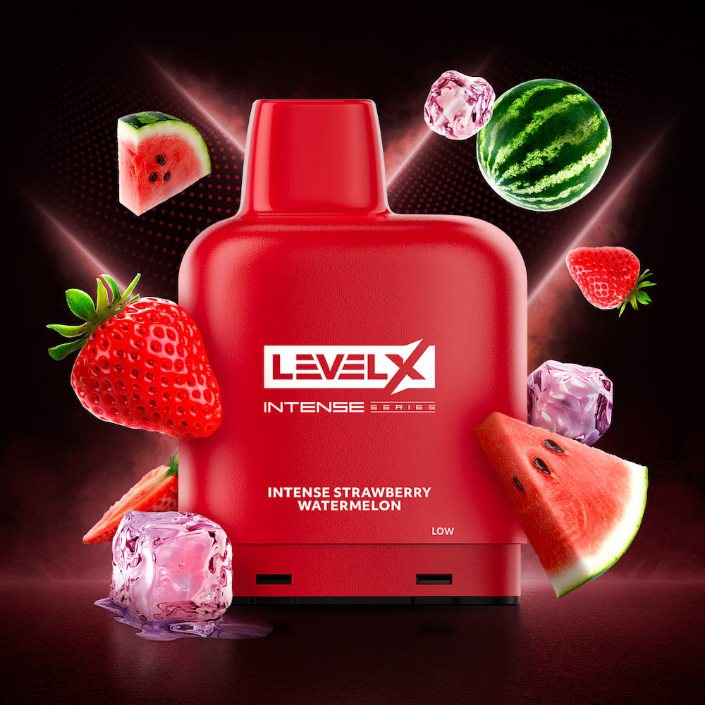 Flavour Beast Level X Intense Series 14mL Intense Strawberry Watermelon 7000 Puffs 20mg