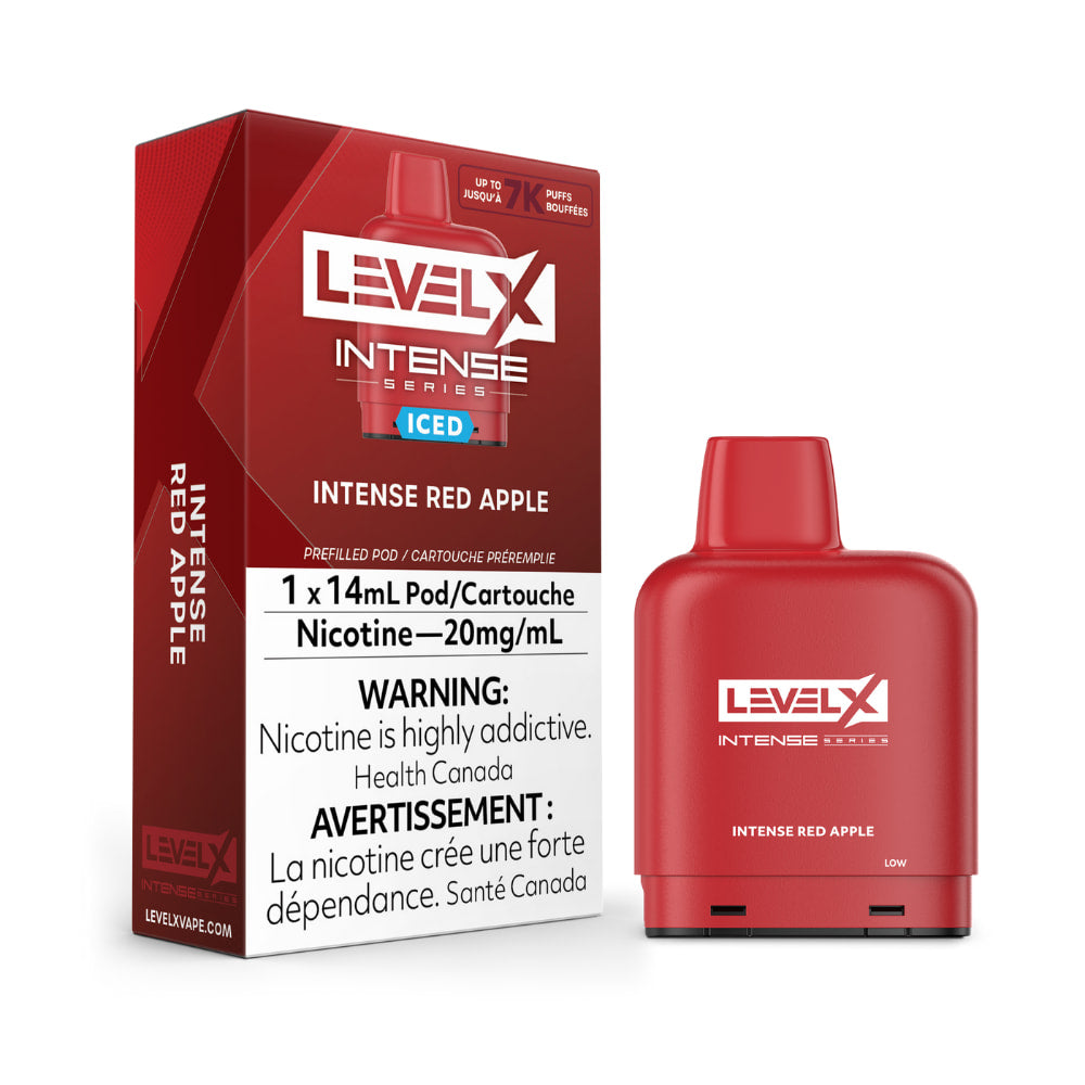 Flavour Beast Level X Intense Series 14mL Intense Red Apple 7000 Puffs 20mg