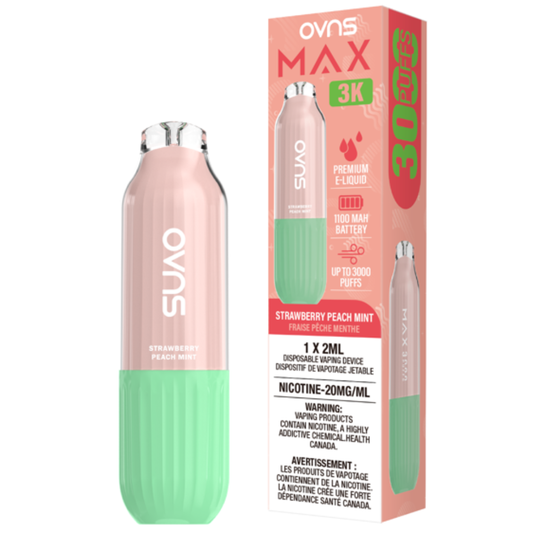 OVNS Max - Strawberry Peach Mint
