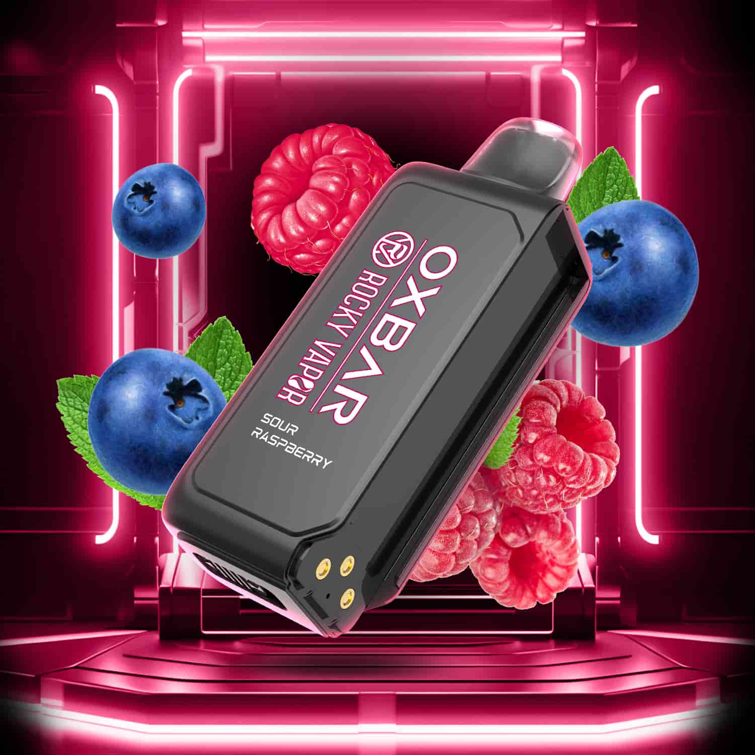 Oxbar Svopp 20mL Sour Raspberry 16000 puffs Pod 20mg