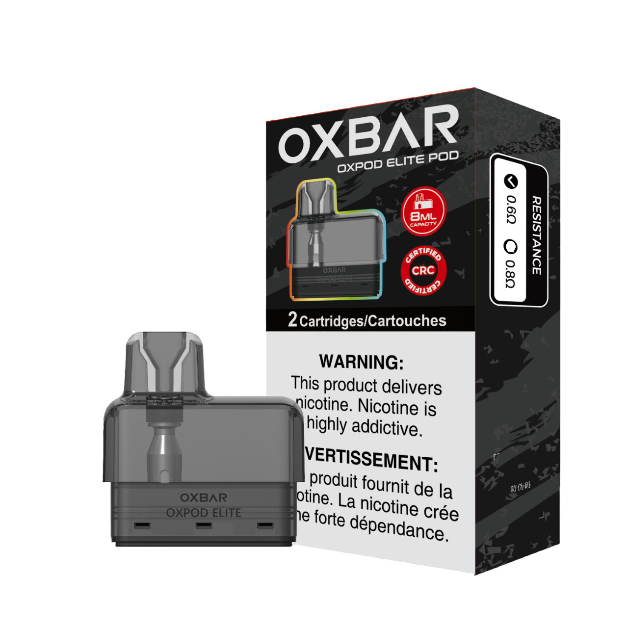 Oxva Xlim Go Replacement Pods 0.6Ω (2 Pack)