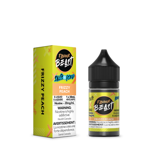 Flavour Beast ICE Salt Nic Vape Juice - Frizzy Peach (30ml)