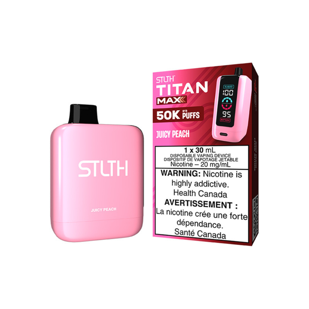 STLTH  Titan Max Disposable Vape  -  Juicy Peach