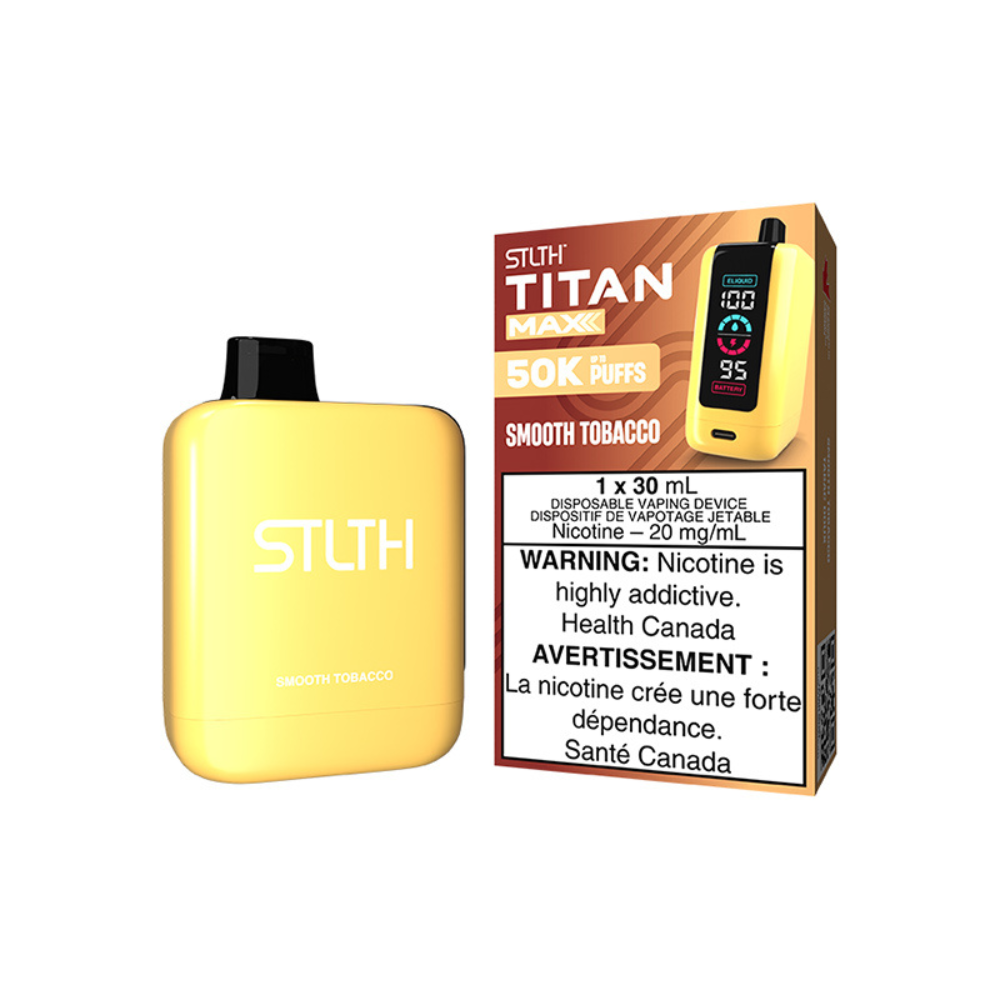 STLTH  Titan Max Disposable Vape  -  Smooth Tobacco