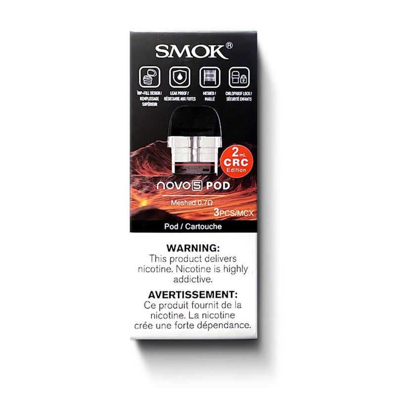 Smok Novo 5 Replacement Pods Mesh 0.7 ohm 3 pcs