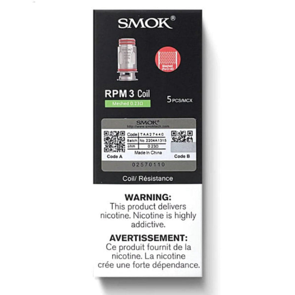 SMOK RPM 3 Coil Meshed 0.23ohm