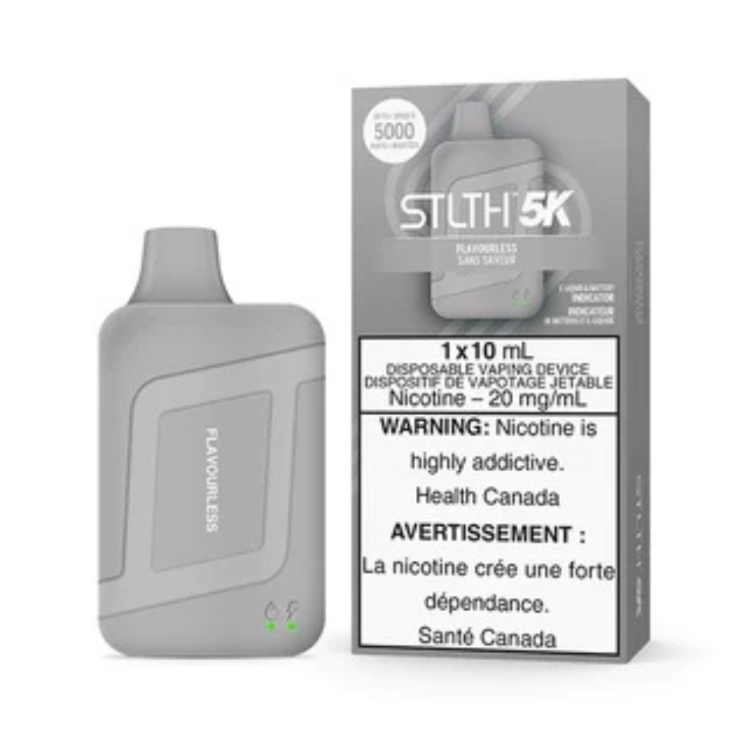 STLTH 5K Flavourless 10mL 5000 Puffs 20mg