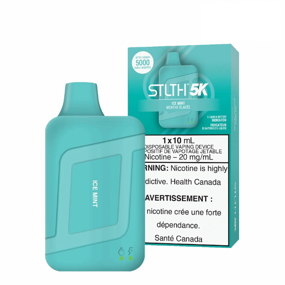 STLTH Ice Mint 10mL 5000 Puffs 20mg