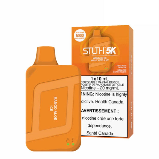 STLTH 5K Mango Aloe Ice 10mL 5000 Puffs 20mg