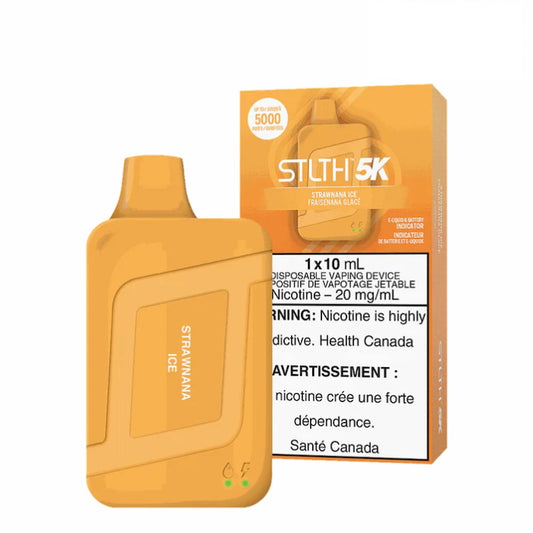 STLTH 5K Strawnana Ice 10mL 5000 Puffs 20mg