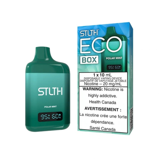 STLTH ECO Box Disposable Vape - Polar Mint (10mL)