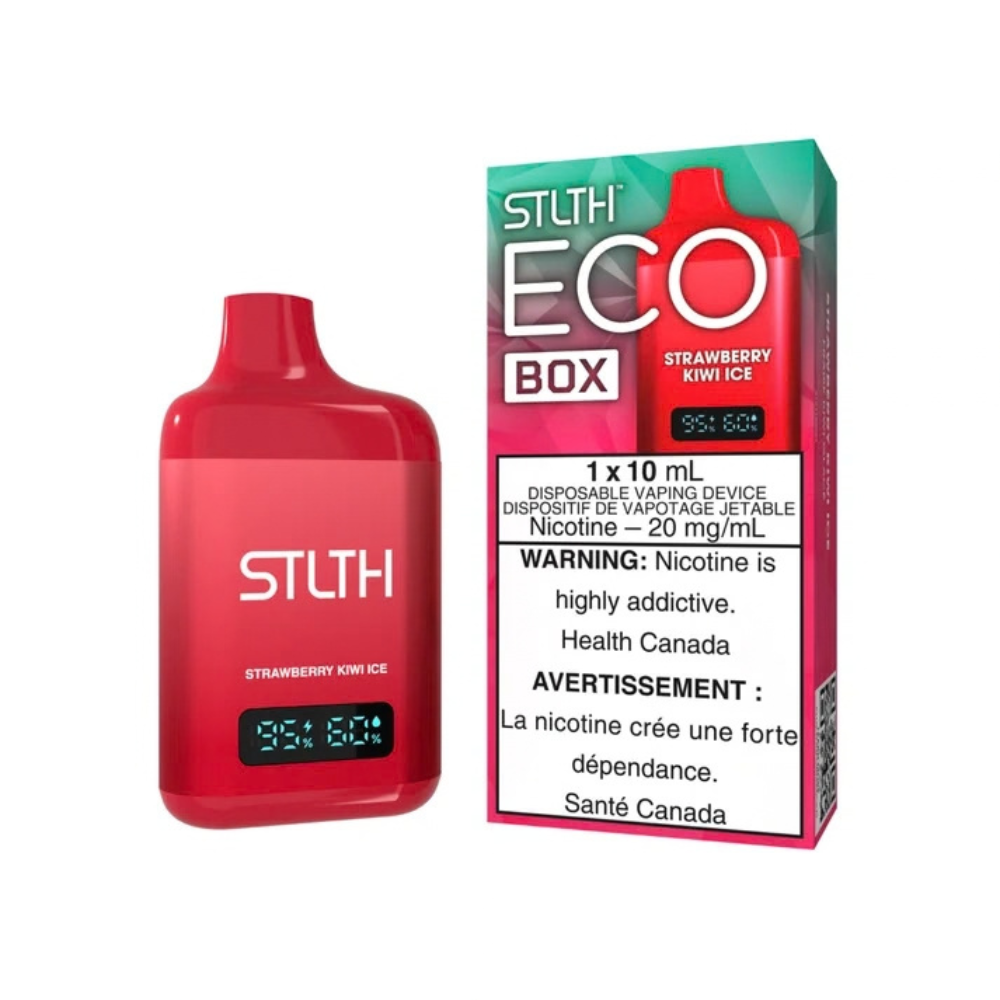 STLTH ECO Box Disposable Vape - Strawberry Kiwi Ice (10mL)