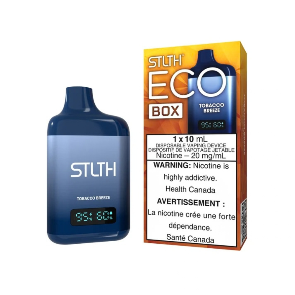 STLTH ECO Box Disposable Vape - Tobacco Breeze (10mL)